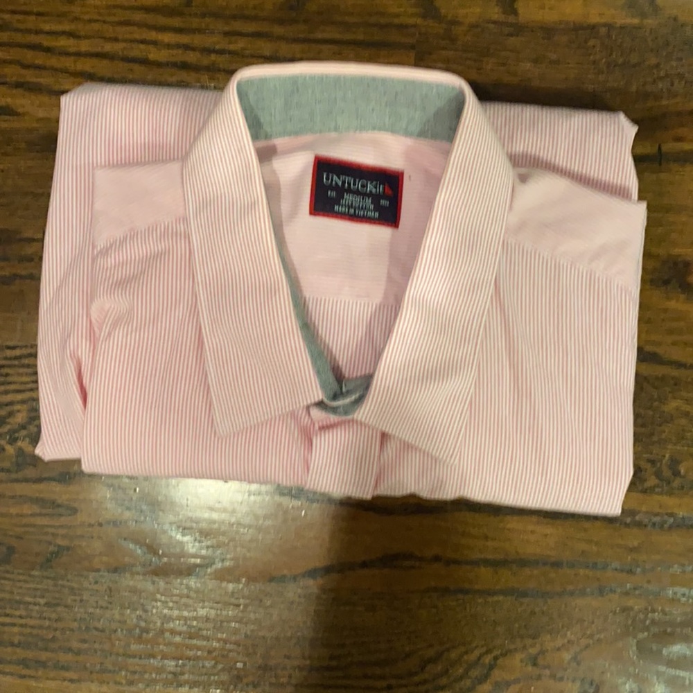 Men’s Pink UnTuckIt Shirt